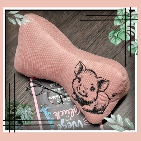 Ferberline Stickdatei Scribble Schwein Sweety ab 9x10