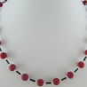 Kette Perlen Polaris Rot (597)