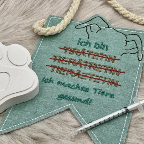 Ferberline Stickdatei Berufe raten 10x10 Paket 2