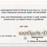 edler Perlenstring/ panty ->Luxus O-String Intimschmuck