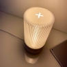 3D-Druck Design Lampe in Beige oder Hellgrau