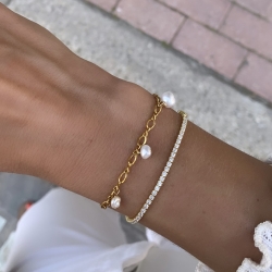 925/- Sterling Silber Armband „Cristal“ 925/- Sterling Silber Armband „Cristal“