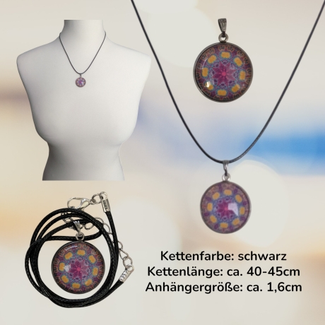 Schmuckset mit Motivstein