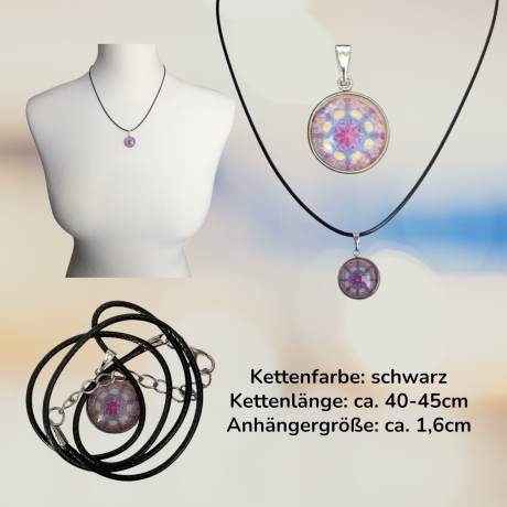 Schmuckset mit Motivstein