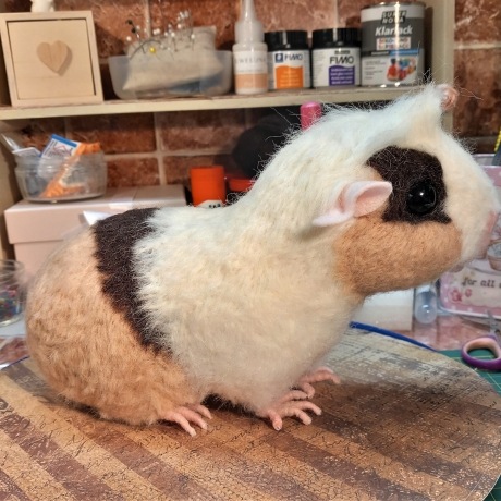 ooak Meerschweinchen Einzelstück Geschenkidee Kewas-Art