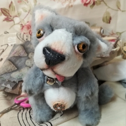 ooak Künstlerteddy direkt von der Künstlerin Atelier Kewas-Art