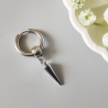 Mono Ohrring, Herren Ohrring, Edelstahl, Geschenk für Ihn
