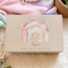 Erinnerungsbox Regenbogen Einschulung Geburt Geburtstag Taufe