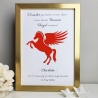 personalisiertes Geldgeschenk zur Konfirmation - Motiv Pegasus