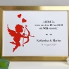 personalisiertes Geldgeschenk - Amor - zur Hochzeit