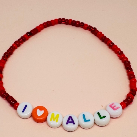 I Love Malle Armband