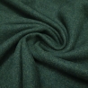 Stoff Ital. Two-Tone Wolljersey Doubleface dunkel grün hell grau
