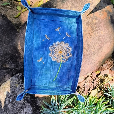 Pusteblume - Stickdatei bei Michis Textilatelier