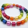 Kette Regenbogen Bunt Polaris Walzen (602)