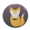 Kühlschrankmagnet Magnet 50mm rund  Fuchs Füchse Waldtiere