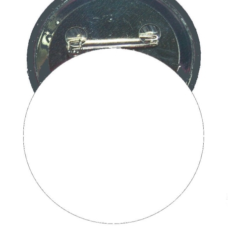Button 50 mm mit Anstecknadel Alltagsheldin