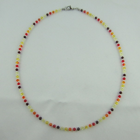 Kette Rot / Gelb / Orange  (617)