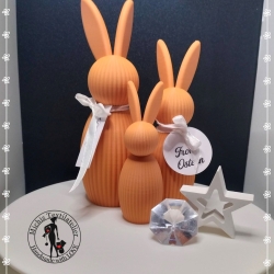 Ostern - Hasen Set - 3 Teilig  -  von Michis Textilatelier 