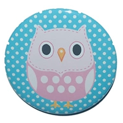 Kühlschrankmagnet Magnet 50mm rund Eule