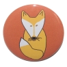 Kühlschrankmagnet Magnet 50mm rund  Fuchs Füchse Waldtiere