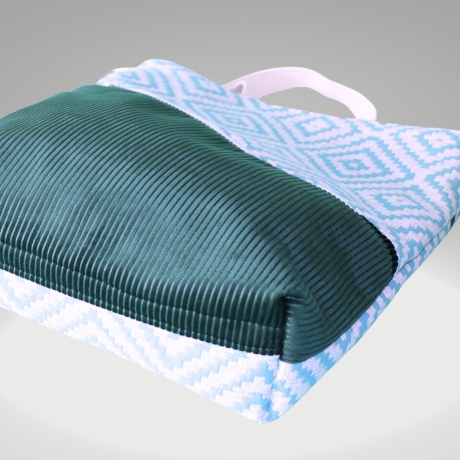 Umhängetasche/große Tasche/shopper/Tagetasche/Henkeltasche/grün