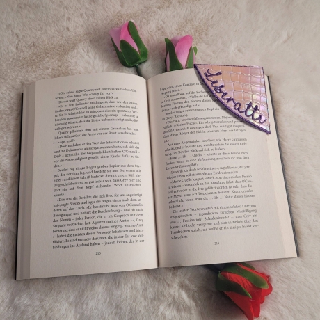 Buchecke   -  Stickdatei bei Michis Textilatelier