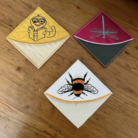 Buchecke   -  Stickdatei bei Michis Textilatelier