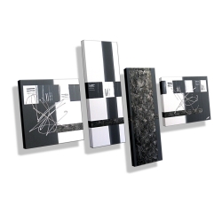 MK1 Art Bild Leinwand Abstrakt Kunst Malerei Acrylbild schwarz MK1 Art Bild Leinwand Abstrakt Kunst Malerei Acrylbild schwarz