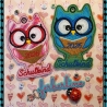 Ferberline Stickdatei Set Schuleule 2026   7x10cm