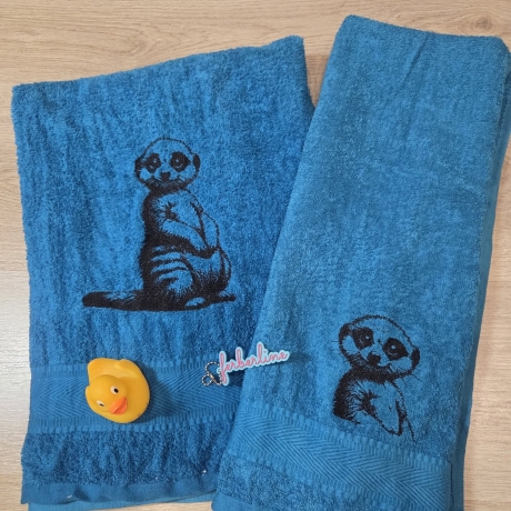 Ferberline Stickdatei Scribble Erdmännchen Carlo ab 9x10