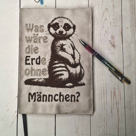 Ferberline Stickdatei Scribble Erdmännchen Carlo ab 9x10