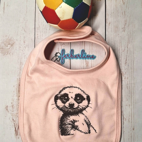 Ferberline Stickdatei Scribble Erdmännchen Carlo ab 9x10