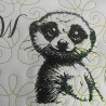 Ferberline Stickdatei Scribble Erdmännchen Carlo ab 9x10