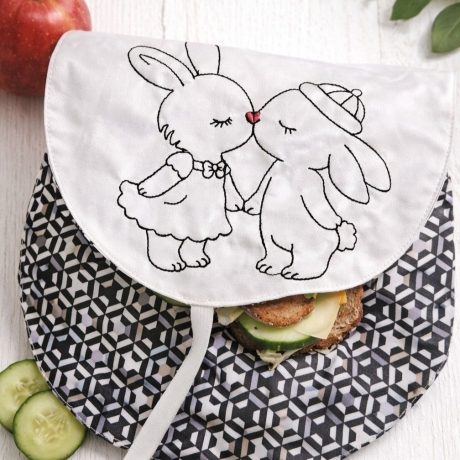 FREEBIE  Paar  -  Stickdatei bei Michis Textilatelier