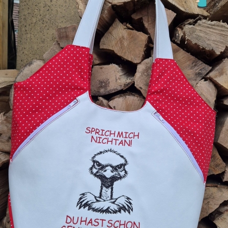 Ferberline Stickdatei Scribble Meckervogel ab 9x10