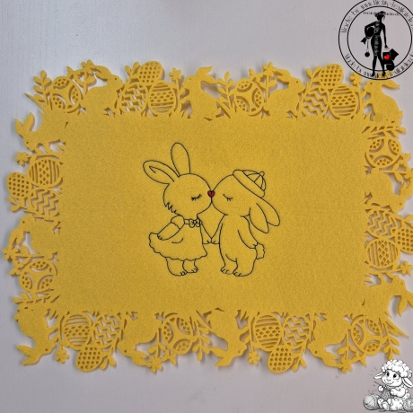 FREEBIE  Paar  -  Stickdatei bei Michis Textilatelier