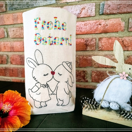 FREEBIE  Paar  -  Stickdatei bei Michis Textilatelier