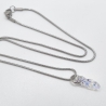 Kette mit Anhänger Crystal AB Infinity (644)