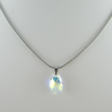 Kette Tropfen Crystal AB (644)
