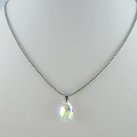 Kette Tropfen Crystal AB (644)
