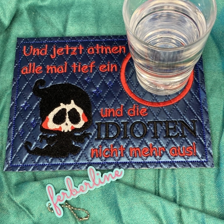 Ferberline Stickdatei MR Set Idioten ab 7x9cm