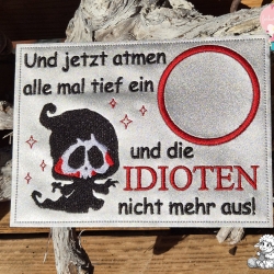 Ferberline Stickdatei MR Set Idioten ab 7x9cm