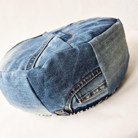 Upcycling Jeans Yogakissen Meditationskissen Nachhaltig