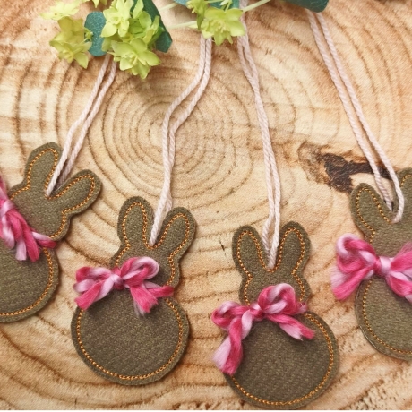 Quickie Hase Stickdatei Doodle Appli Deko stickdirwas