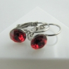 Ohrringe Brisur Kristalle Rot Light Siam (651)