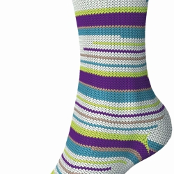 Fortissima color Campus Line, 4-fäd. Sockenwolle, Fb. 652 Yale