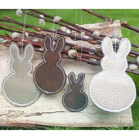 Quickie Hase Stickdatei Doodle Appli Deko stickdirwas