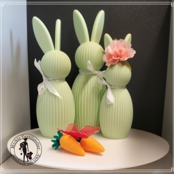 Ostern - Hasen Set - 3 Teilig  -  von Michis Textilatelier 