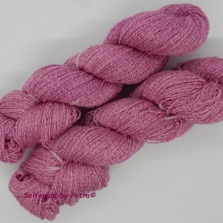 Handgefärbte 4-fädige Sockenwolle mit Baumwolle