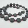 Kette Schwarz Rot Polaris Coins (660)